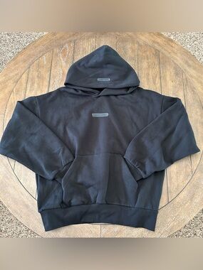 NWOT Essentials Fear of God Black Pullover Hoodie Mens XS